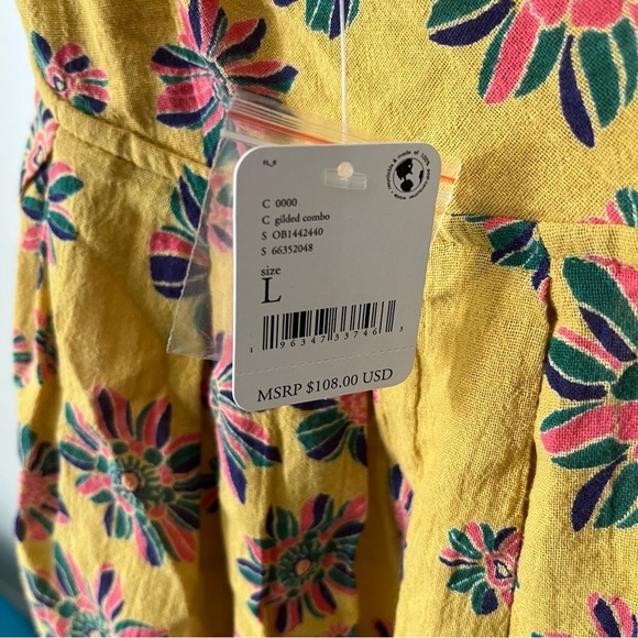 NWT Free People Indigo Molly Tunic Top Gilded Combo - Picture 11 of 14